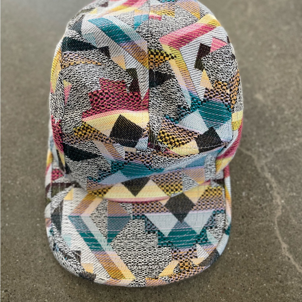 Jacquard 5 Panel Hat Cap Geo Navajo Aztec Adjustable Strap back HATPHILE